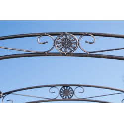 Kaunis ruusukaariportti melissa puutarhaan 220 cm korkea