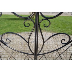 Kaunis ruusukaariportti melissa puutarhaan 220 cm korkea