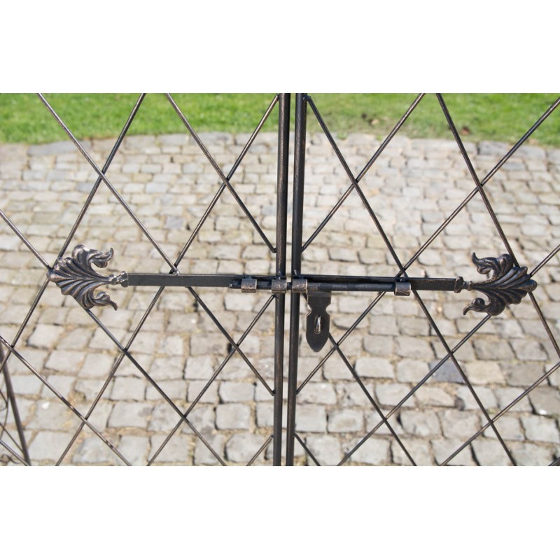 Kaunis ruusukaariportti melissa puutarhaan 220 cm korkea