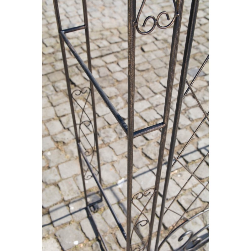 Kaunis ruusukaariportti melissa puutarhaan 220 cm korkea