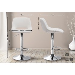 Camden samettinen baarituoli säädettävä pyörivä keittiöön kotibaariin