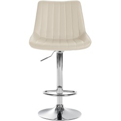 Moderni säädettävä baarijakkara pehmustetulla istuimella ja selkänojalla