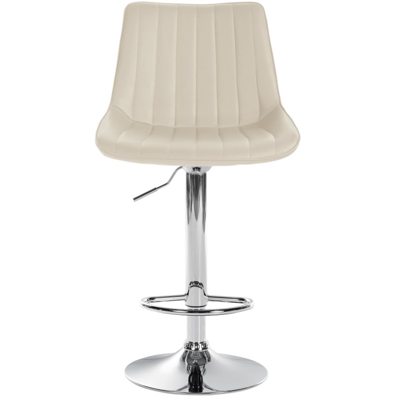 Moderni säädettävä baarijakkara pehmustetulla istuimella ja selkänojalla