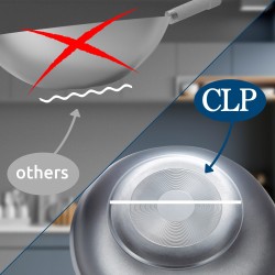 Monipuolinen hiiliteräs wok-setti kahdella pannulla ja lisävarusteilla