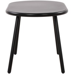 Monikäyttöinen soikea ulkosohvapöytä kierrätetystä muovista