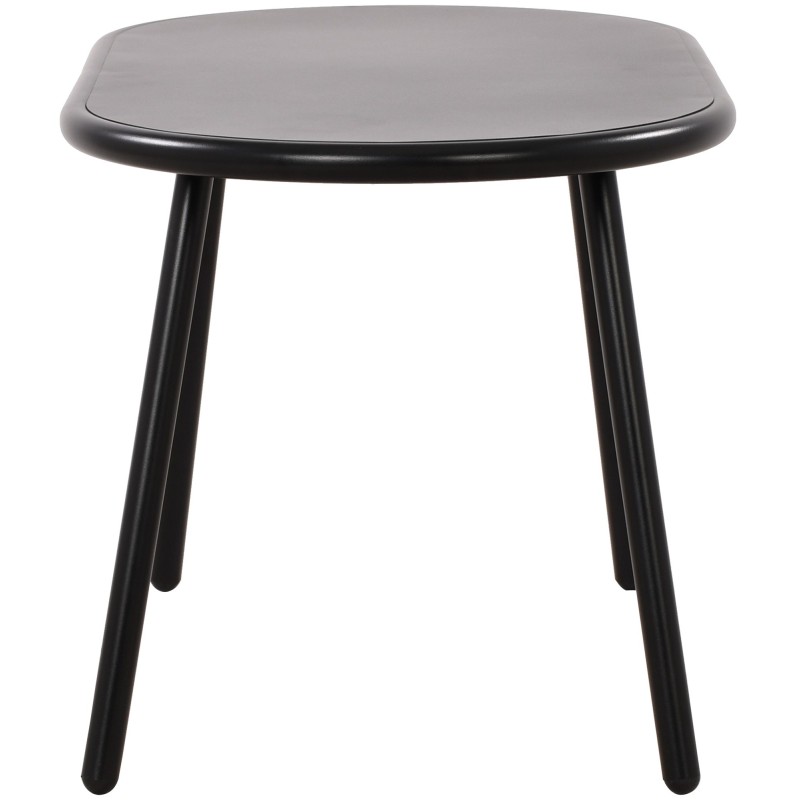 Monikäyttöinen soikea ulkosohvapöytä kierrätetystä muovista