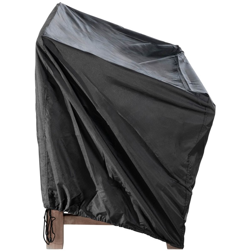 Vedenkestävä puutarhapenkin suojapeite 120 cm musta Oxford-kangas