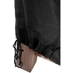 Vedenkestävä puutarhapenkin suojapeite 120 cm musta Oxford-kangas