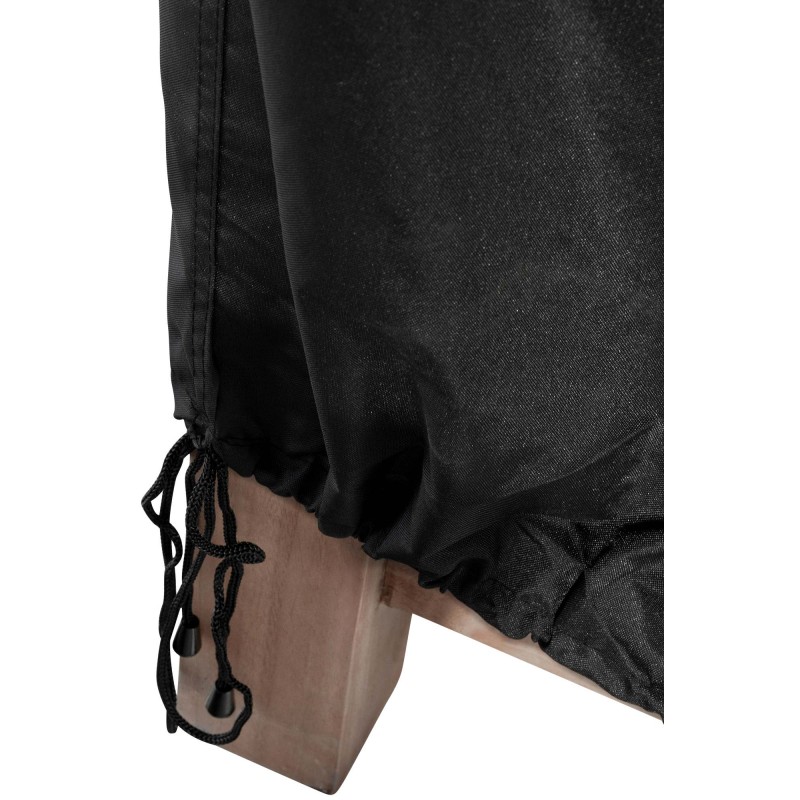 Vedenkestävä puutarhapenkin suojapeite 120 cm musta Oxford-kangas