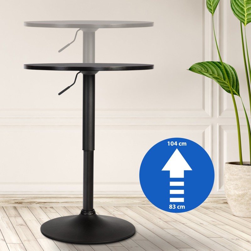 Korkeussäädettävä Lamoni-seisomapöytä monipuoliseen käyttöön 60 cm