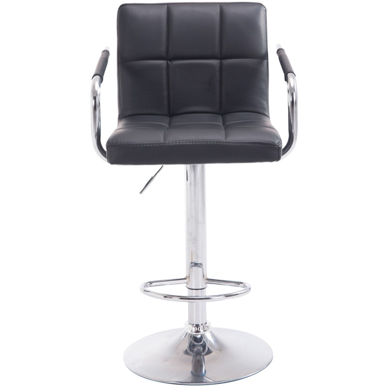 Lucy V2 pyörivä baarijakkara säädettävällä korkeudella ja selkänojalla