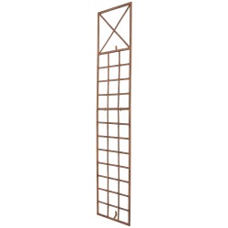 Trigo-säleikkö 2 kpl rautainen antiikkipatina köynnöskasveille 198 cm