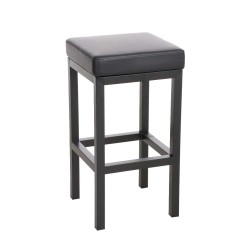 Moderni baarijakkara pehmustetulla istuimella ja jalkatuella