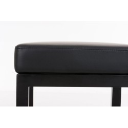 Moderni baarijakkara pehmustetulla istuimella ja jalkatuella