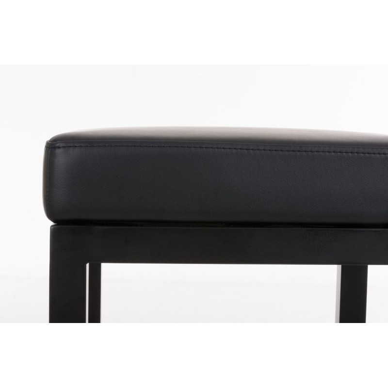 Moderni baarijakkara pehmustetulla istuimella ja jalkatuella