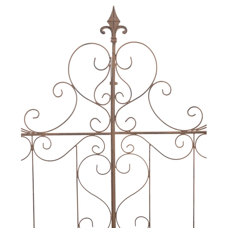 Rustiikkinen puutarhan säleikkösetti mandevillalle, 2 kpl, 133 cm