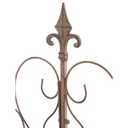 Rustiikkinen puutarhan säleikkösetti mandevillalle, 2 kpl, 133 cm