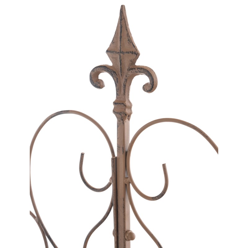 Rustiikkinen puutarhan säleikkösetti mandevillalle, 2 kpl, 133 cm