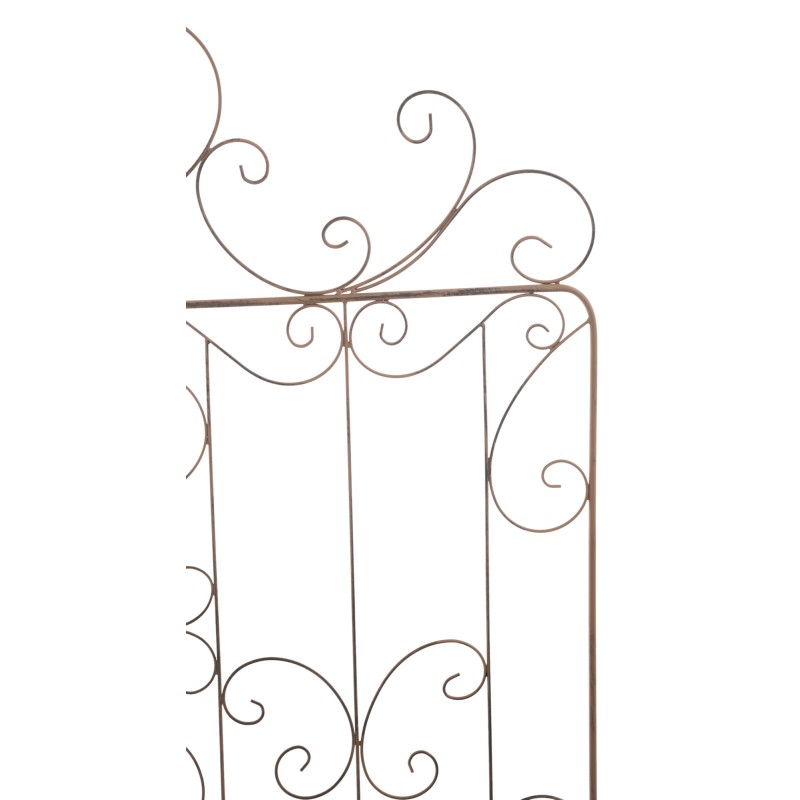 Rustiikkinen puutarhan säleikkösetti mandevillalle, 2 kpl, 133 cm