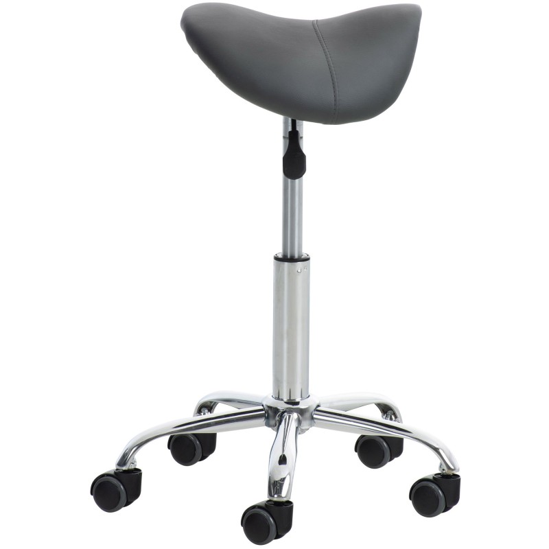 Kaksi säädettävää satulatuolia ammattikäyttöön lääkäreille ja hoitoloihin