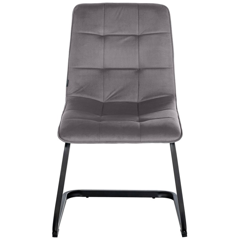 Vermont samettinen keinuva ruokapöydän tuoli, 2 kpl setti