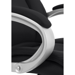 Ergonominen xl-toimistotuoli keinonahalla 150 kg kuormitukselle