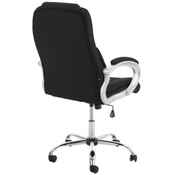 Ergonominen xl-toimistotuoli keinonahalla 150 kg kuormitukselle