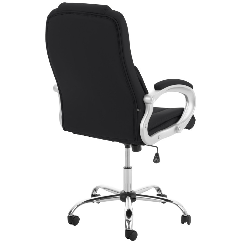 Ergonominen xl-toimistotuoli keinonahalla 150 kg kuormitukselle