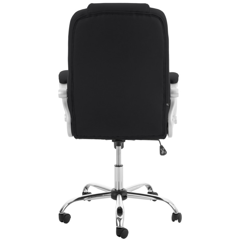Ergonominen xl-toimistotuoli keinonahalla 150 kg kuormitukselle