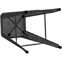 Fletcher pinottava baarijakkara 4 kpl setti metallirunko teollinen