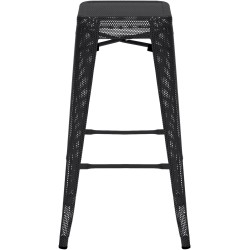 Fletcher pinottava baarijakkara 4 kpl setti metallirunko teollinen