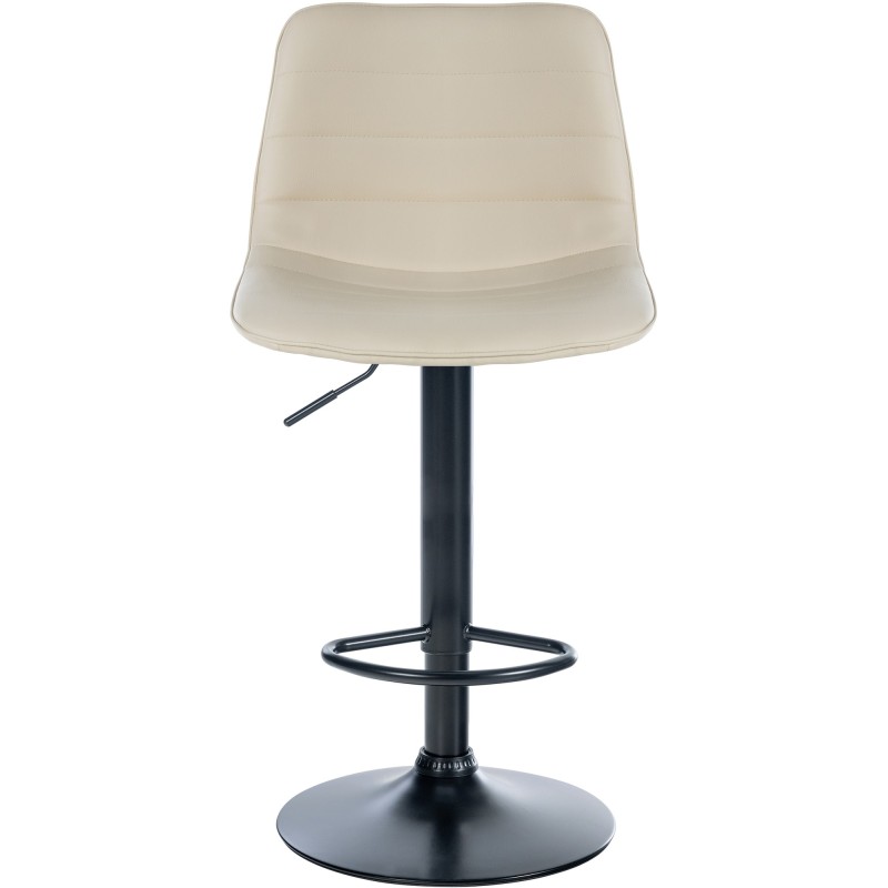 Tyylikäs säädettävä baarijakkara-setti keinonahkaa 2 kpl