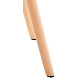 Elda tyylikkäät ruokapöydän tuolit puisella rungolla, 2 kpl