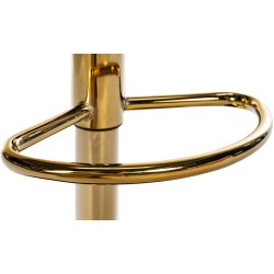 Braga samettinen baarijakkara kultaisella rungolla, säädettävä korkeus