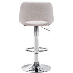 Säädettävät pyörivät Camden-baarijakkarat kangasverhoilulla 2 kpl