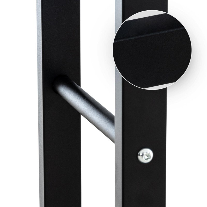 Tyylikäs pyörällinen polttopuuteline sisäkäyttöön - kestävä ja käytännöllinen