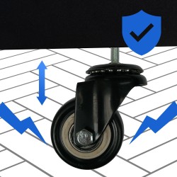 Tyylikäs pyörällinen polttopuuteline sisäkäyttöön - kestävä ja käytännöllinen