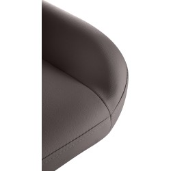 Kultainen baarijakkara keinonahalla säädettävä korkeus kääntyvä istuin