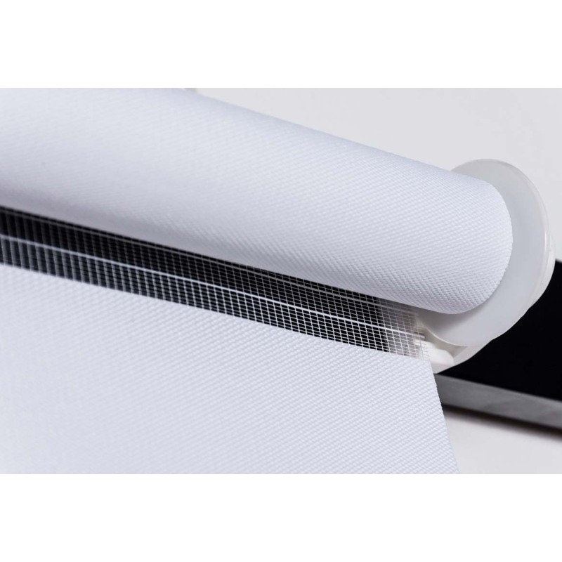 Kaksoisrullakaihdin klemmfix-kiinnityksellä ilman poraamista, helppo asennus Kaksoisrullakaihdin klemmfix-kiinnityksellä ilman poraamista, helppo asennus