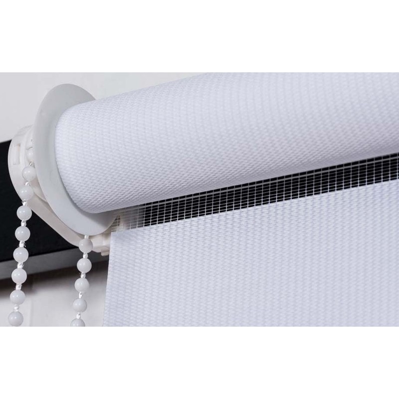 Kaksoisrullakaihdin klemmfix-kiinnityksellä ilman poraamista, helppo asennus Kaksoisrullakaihdin klemmfix-kiinnityksellä ilman poraamista, helppo asennus