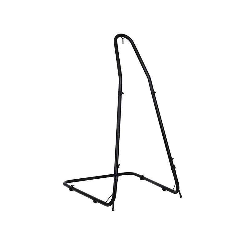 Metallinen säädettävä riippukeinun runko musta ulko- ja sisäkäyttöön