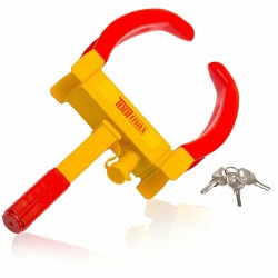 Varkaudenestolaite renkaankiristin autoille ja perävaunuille punainen