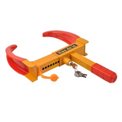 Varkaudenestolaite renkaankiristin autoille ja perävaunuille punainen