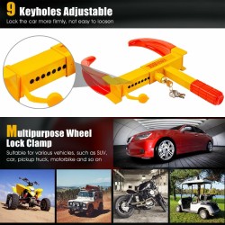 Varkaudenestolaite renkaankiristin autoille ja perävaunuille punainen