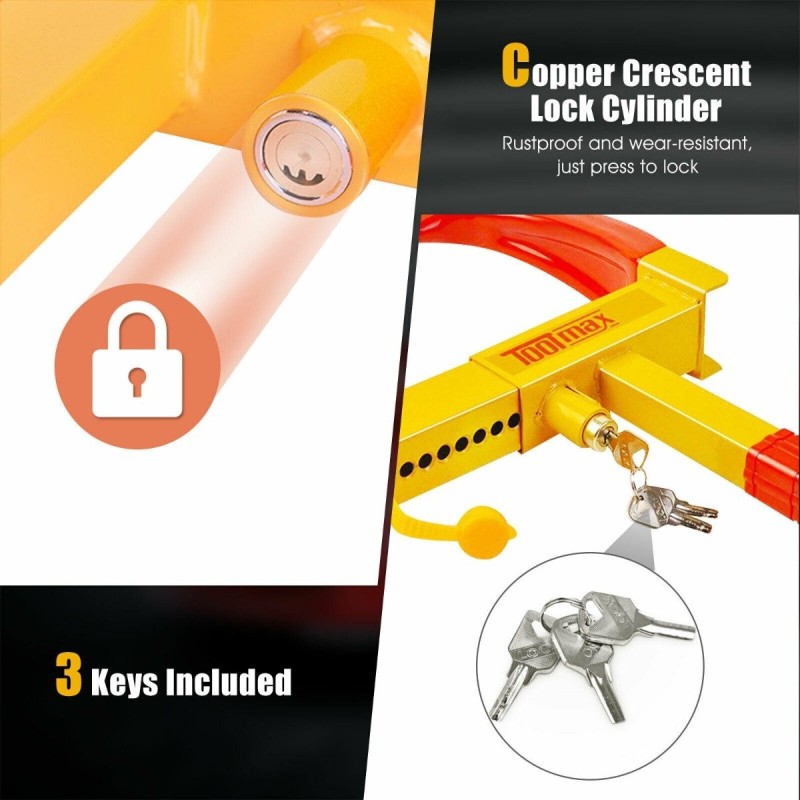 Varkaudenestolaite renkaankiristin autoille ja perävaunuille punainen