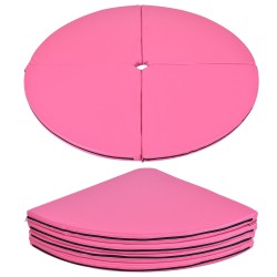 Tankotanssin suojamatto taitettava vaaleanpunainen 150 cm