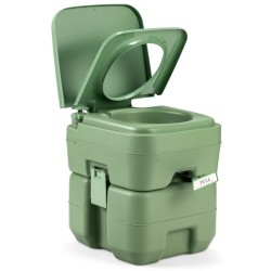 Kannettava vihreä retkivessa 20L irrotettavalla säiliöllä