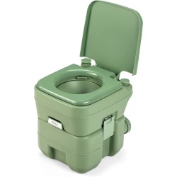 Kannettava vihreä retkivessa 20L irrotettavalla säiliöllä