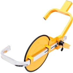 Keltainen säädettävä varkaudenesto radkralle 13-15 tuuman renkaille