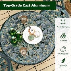 Antiikkinen patina bistrosarja puutarhaan, 3-osainen setti